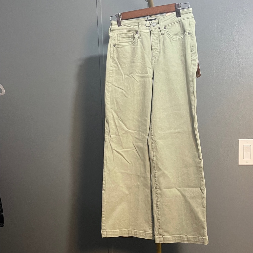 NYDJ Mint Wide Leg Jeans